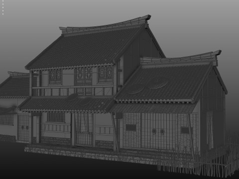 Ancient architecture 3D Model