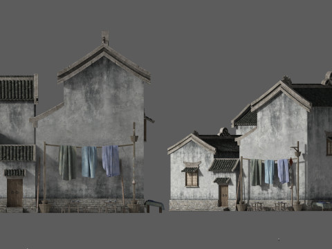 Ancient architecture 3D Model