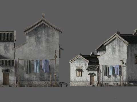 Starożytna architektura Model 3D