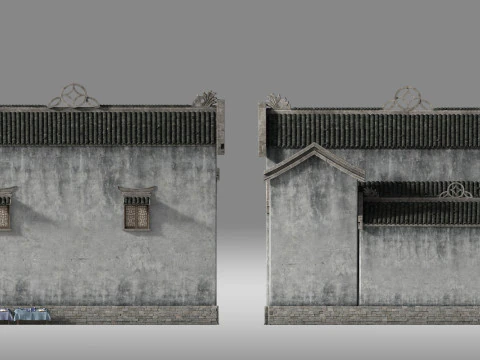 Ancient architecture 3D Model