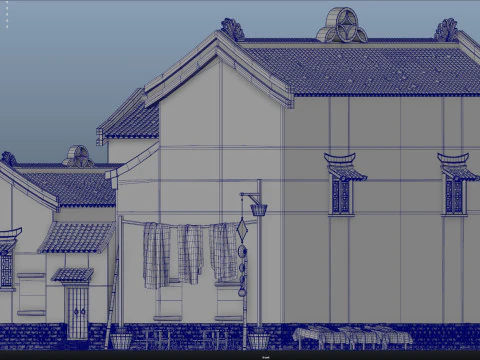 Ancient architecture 3D Model