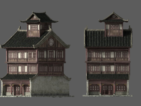 Ancient architecture Modèle 3D