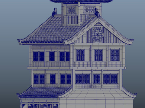 Ancient architecture Modèle 3D