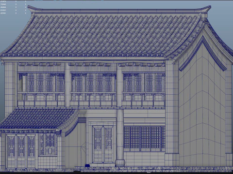 Ancient architecture 3D Model