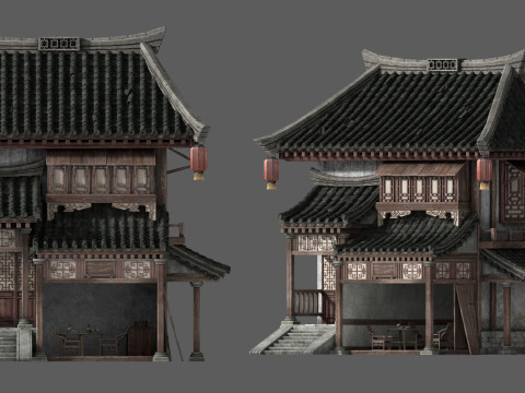 Ancient architecture 3D 模型