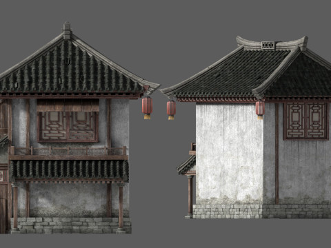 Ancient architecture 3D Model