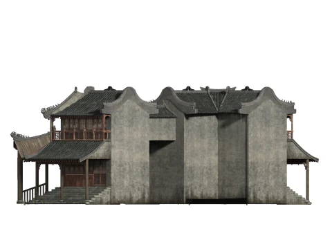 Ancient architecture 3D Model
