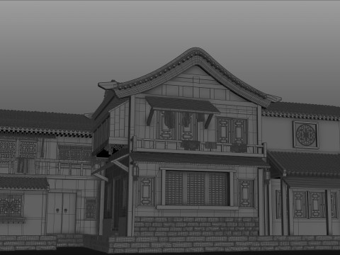 Ancient architecture 3D Model