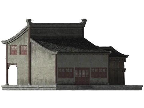 Ancient architecture 3D Model