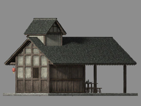 Ancient architecture 3D Model