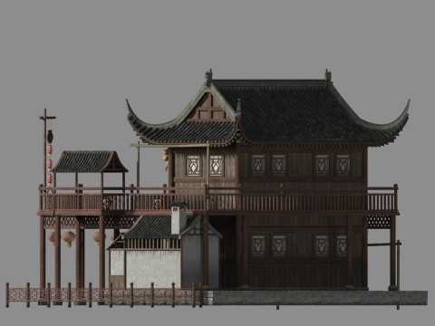 Ancient architecture 3D 模型