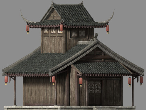 Ancient architecture 3D Model
