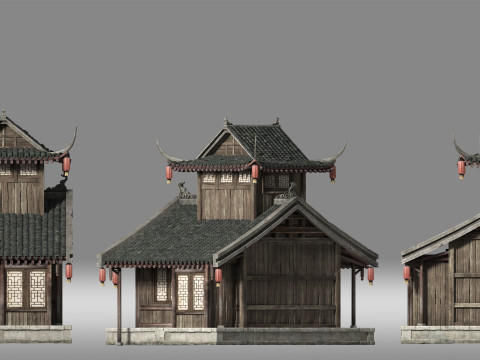 Ancient architecture 3D Model