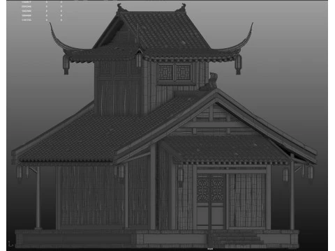 Ancient architecture 3D Model