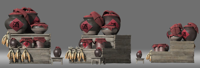 Stall 3D 模型 .c4d .max .obj .3ds .fbx .stl .blend 