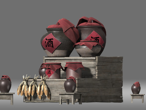 Stall 3D Model