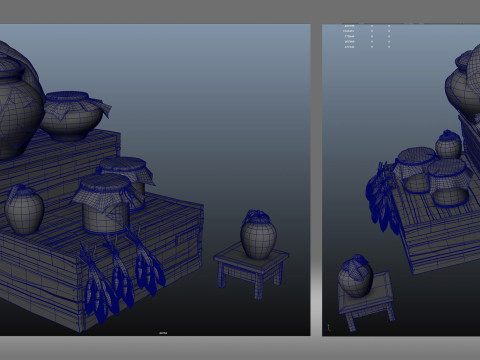 Stall 3D 模型