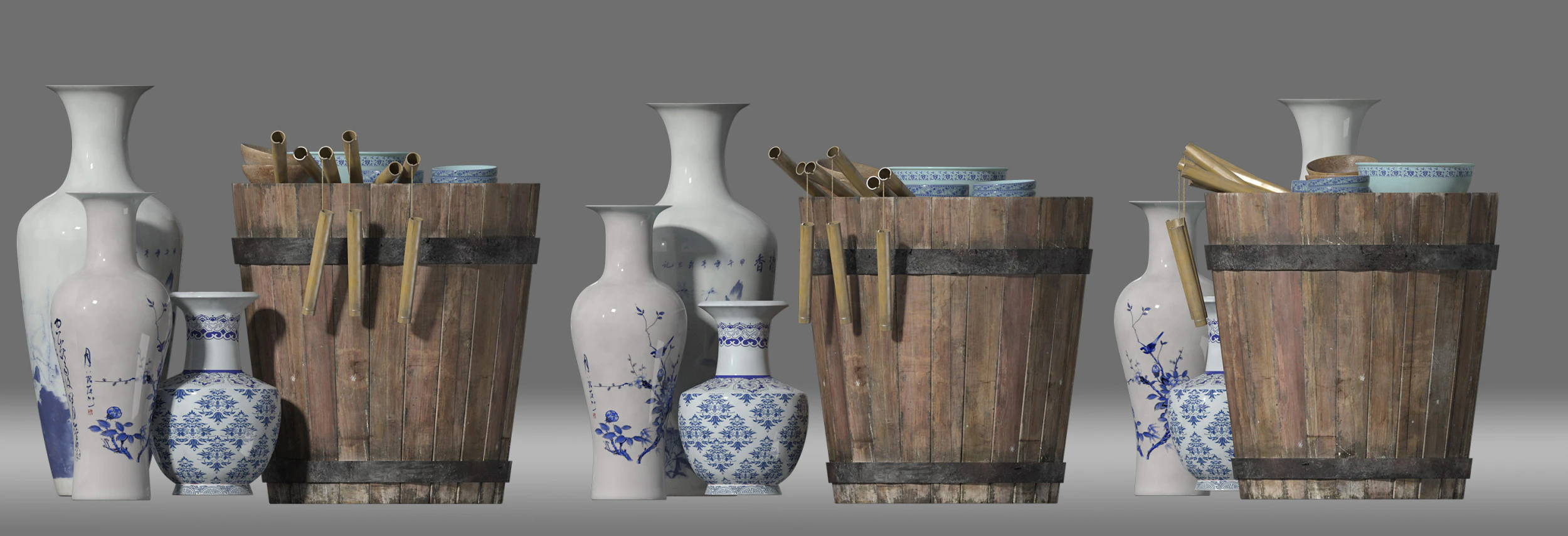 Stall 3D Model .c4d .max .obj .3ds .fbx .stl .blend 