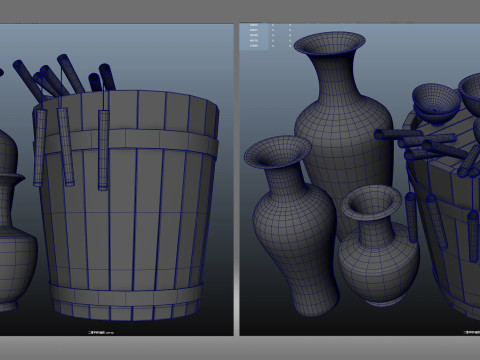 Stall 3D 모델