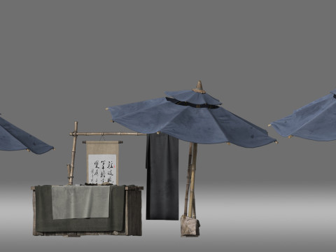 Stall 3D 모델