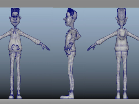 Cartoon boy Modello 3D