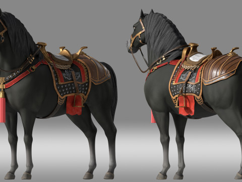 Horse 3D Model