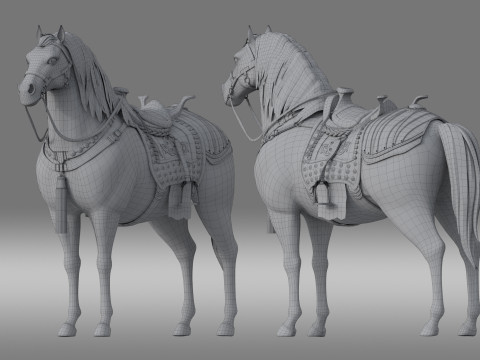 Horse 3D Модель