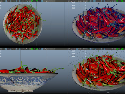 A Bowl of Chili 3D Модель