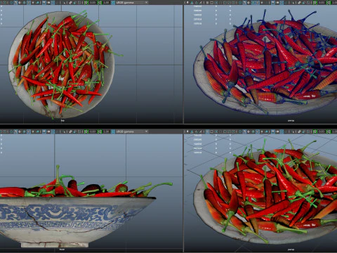A Bowl of Chili 3D Model