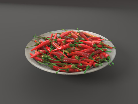 A Bowl of Chili 3D Model