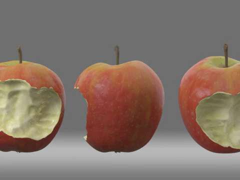 Яблоко ApplebittenOne 3D Модель