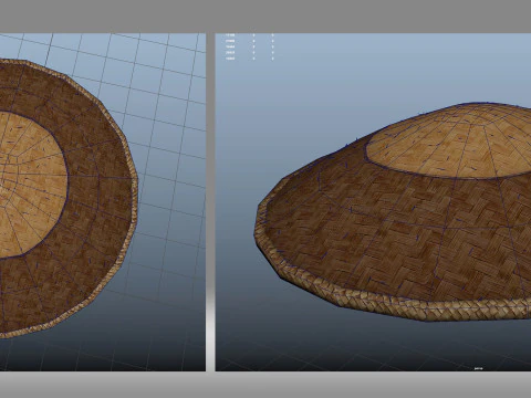 Cartoon hat 3D Model