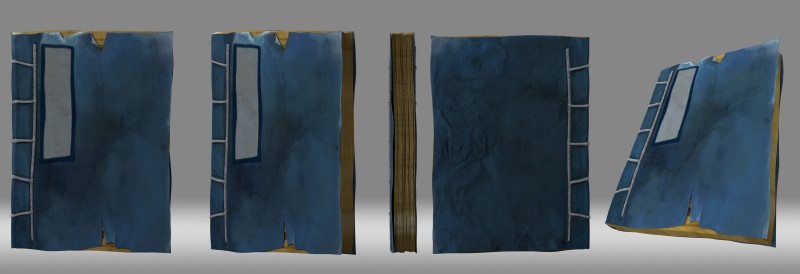 Book 3D 모델 .c4d .max .obj .3ds .fbx .stl .blend 