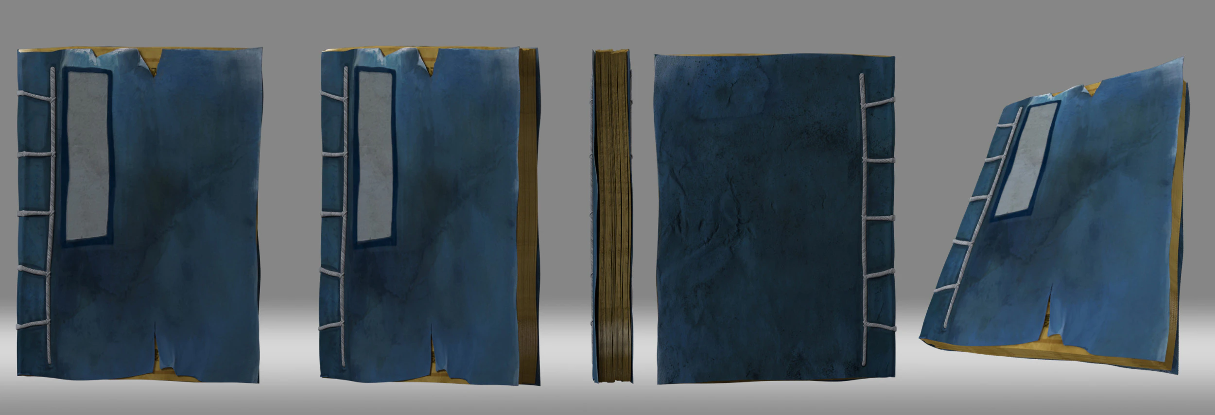 Book 3D Model .c4d .max .obj .3ds .fbx .stl .blend 