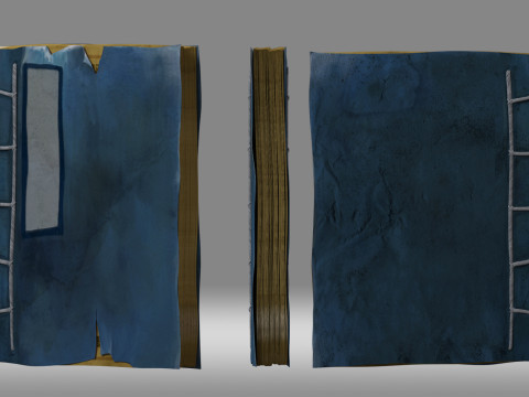 Book 3D Model