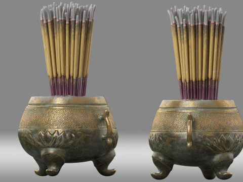 Wierookvat 3D Model