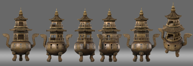 Crucible 3D 模型 .c4d .max .obj .3ds .fbx .stl .blend