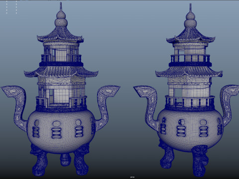 Crucible 3D 模型