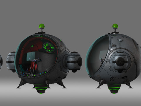 Fly Machine aircraft Modelo 3D