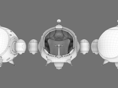 Fly Machine aircraft Model 3D