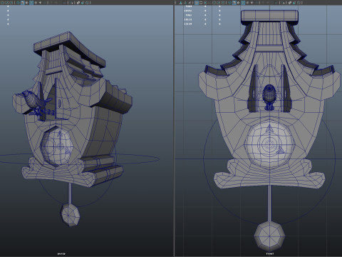 Clock Modello 3D
