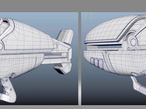 Laser weapon 3D Модель