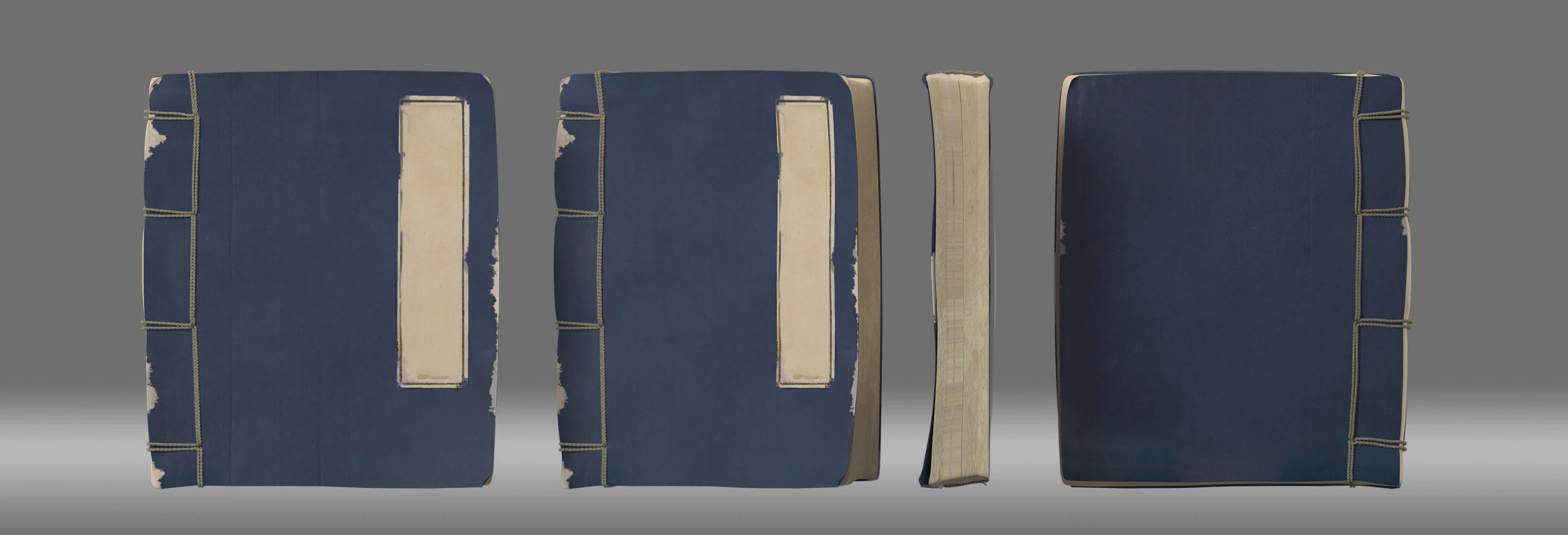 Book 3D Model .c4d .max .obj .3ds .fbx .stl .blend 