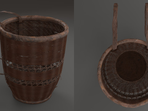 PackBasket 3D-Modell