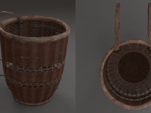 PackBasket 3D Модель