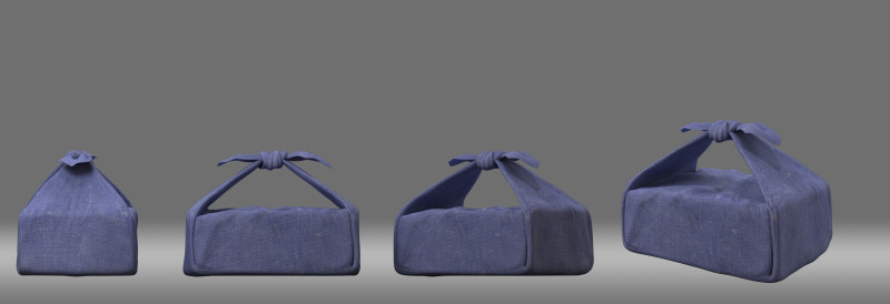 Parcel Bag 3D Model .c4d .max .obj .3ds .fbx .stl .blend