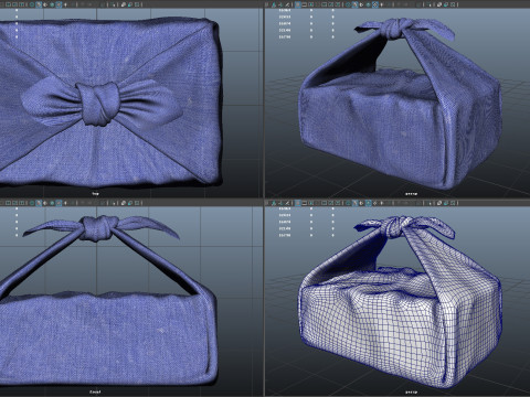 Parcel Bag 3D Model