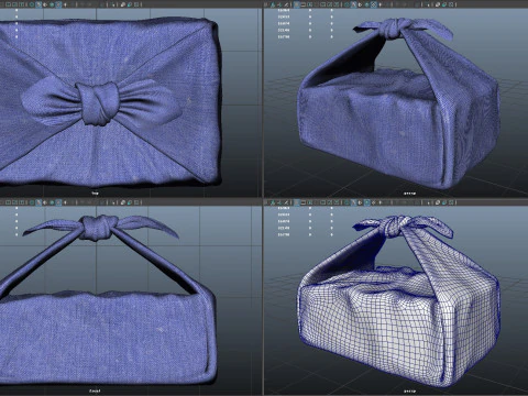 Parcel Bag 3D Model