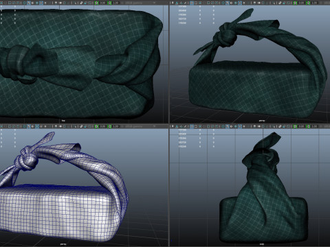 Parcel Bag Modello 3D