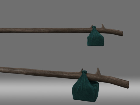 Parcel 3D Model